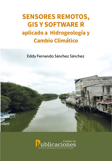 Sensores remotos GIS y software R aplicado a Hidrogeología y Cambio Climático - cover