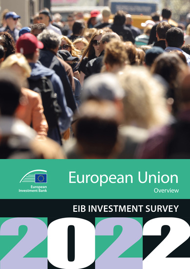 EIB Investment Survey 2022 - European Union overview - cover