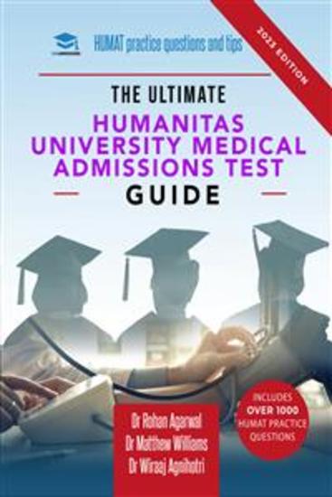 The Ultimate Humanitas University Medical Admissions Test Guide - Practice questions time-saving techniques and insider tips for the HUMAT Secure your dream place at the Humanitas medical school - cover