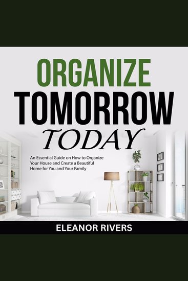 Organize Tomorrow Today - cover