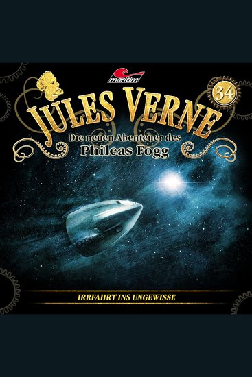Jules Verne Die neuen Abenteuer des Phileas Fogg Folge 34: Irrfahrt ins Ungewisse - cover