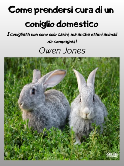 Come Prendersi Cura Di Un Coniglio Domestico - I Coniglietti Non Sono Solo Carini Ma Anche Ottimi Animali Da Compagnia! - cover