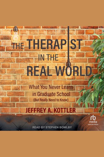 The Therapist in the Real World - What You Never Learn in Graduate School (But Really Need to Know) - cover