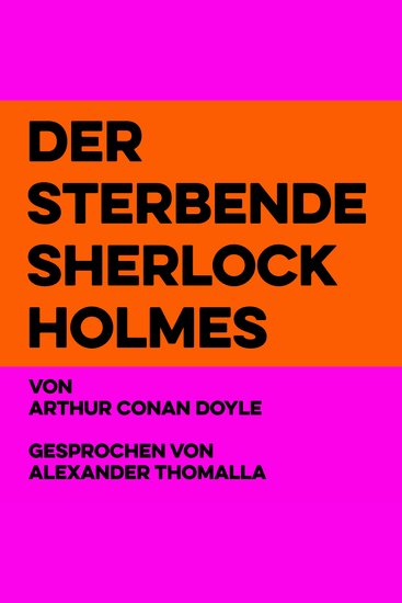 Der sterbende Sherlock Holmes - cover