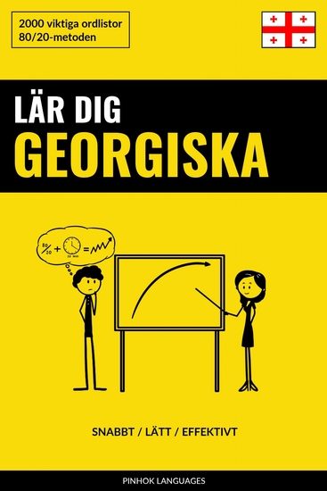 Lär dig Georgiska - Snabbt Lätt Effektivt - 2000 viktiga ordlistor - cover