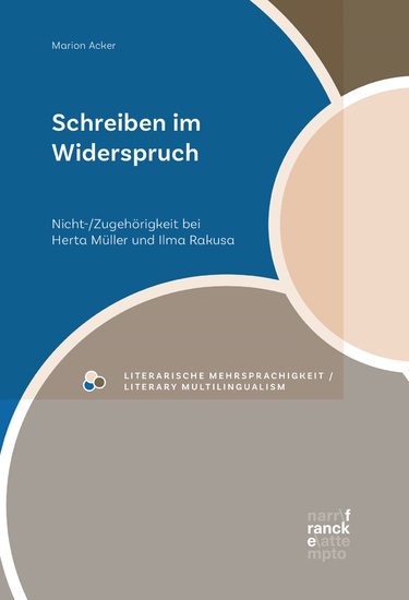 Schreiben im Widerspruch - Nicht- Zugehörigkeit bei Herta Müller und Ilma Rakusa - cover
