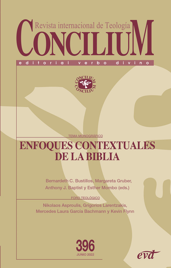 Enfoques contextuales de la Biblia - Concilium 396 - cover