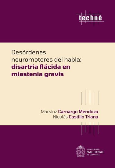 Desórdenes neuromotores del habla: Miastenia Gravis - cover