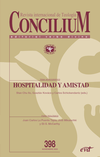 Hospitalidad y amistad - Concilium 398 - cover