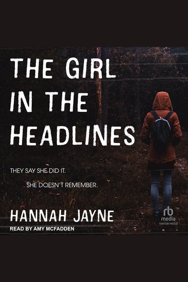 The Girl in the Headlines - cover