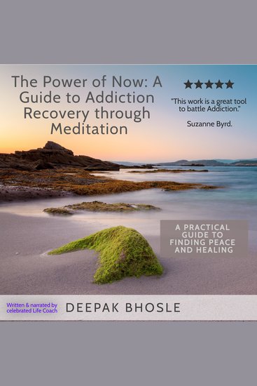 Power of Now The: A Guide to Addiction Recovery through Meditation - A Practical Guide to Finding Peace and Healing - cover