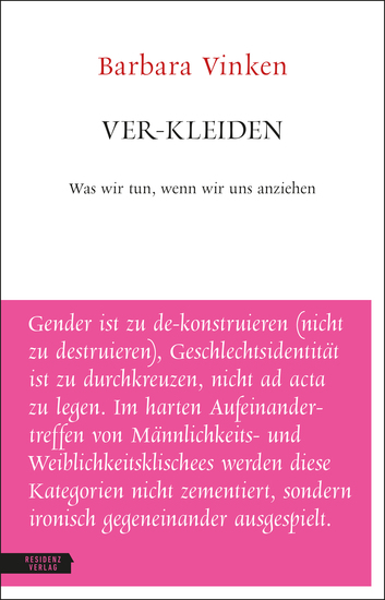 Ver-kleiden - Was wir tun wenn wir uns anziehen - cover
