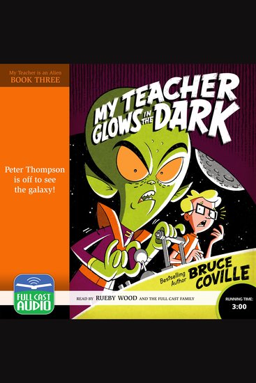 My Teacher Glows in the Dark - cover