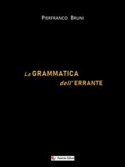 La grammatica dell'errante - cover