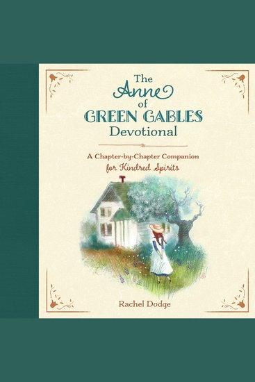 The Anne of Green Gables Devotional - A Chapter-by-Chapter Companion for Kindred Spirits - cover