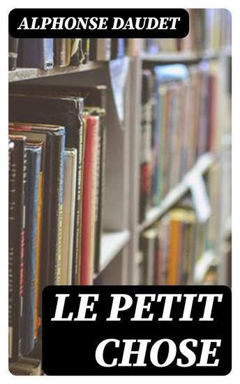 Le petit chose - cover