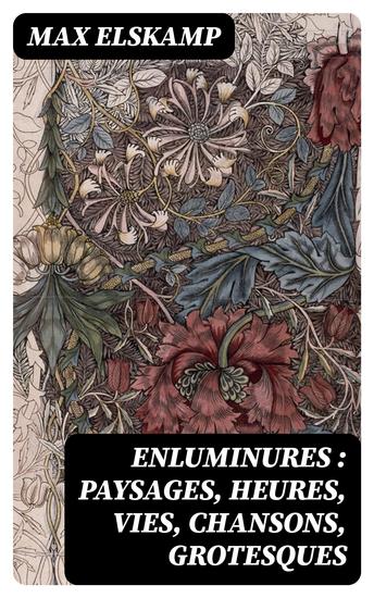 Enluminures : paysages heures vies chansons grotesques - cover
