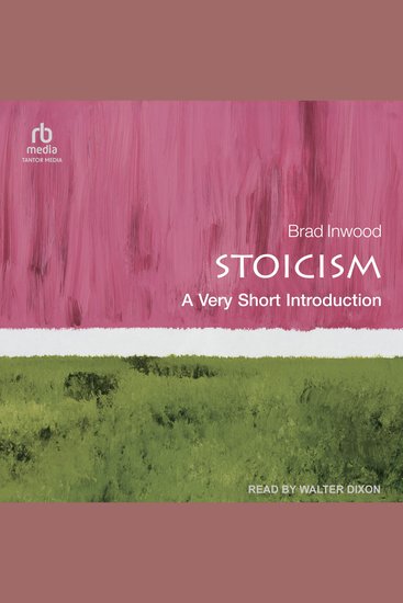 Stoicism - A Very Short Introduction - cover