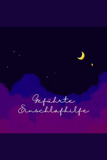 Geführte Einschlafhilfe - Positiver denken & friedvoll einschlafen mit sanfter Hypnose - cover