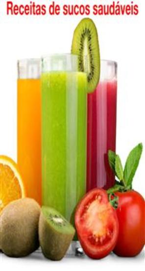 Receitas de sucos saudáveis - cover