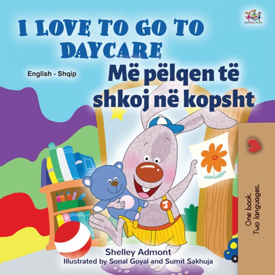 I Love to Go to Daycare Më pëlqen të shkoj në kopsht - cover