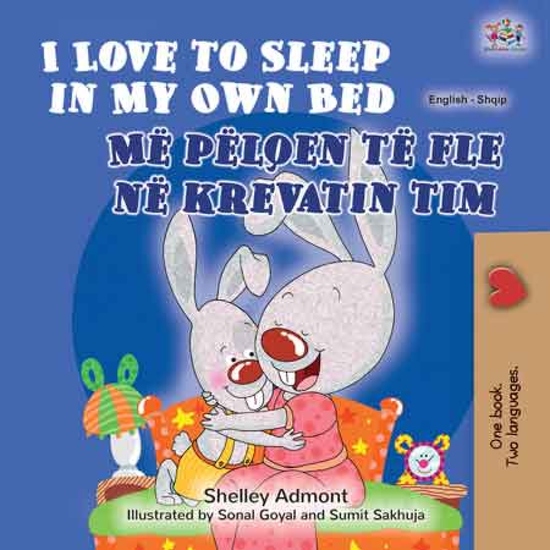 I Love to Sleep in My Own Bed Më pëlqen të fle në krevatin tim - cover