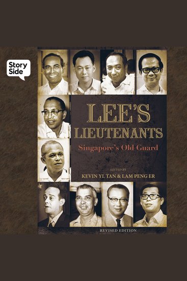 Lee's Lieutenants: Singapore's Old Guard - cover