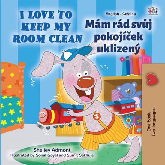 I Love to Keep My Room Clean Mám rád svůj pokojíček uklizený - cover