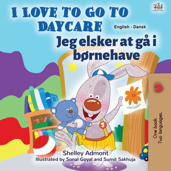 I Love to Go to Daycare Jeg elsker at gå i børnehave - cover