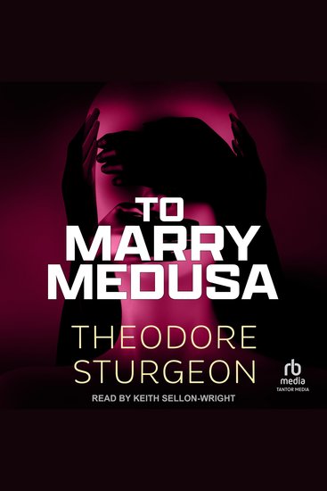 To Marry Medusa - cover