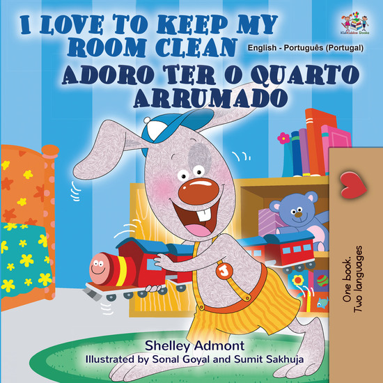 I Love to Keep My Room Clean Adoro Ter o Quarto Arrumado - cover