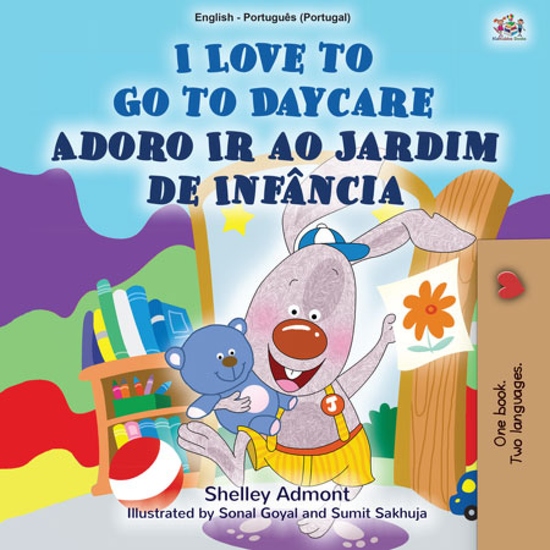 I Love to Go to Daycare Adoro Ir ao Jardim de Infância - cover