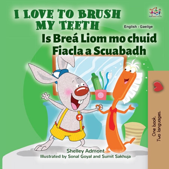 I Love to Brush My Teeth Is Breá Liom mo chuid Fiacla a Scuabadh - cover