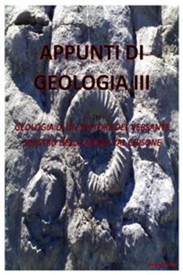 Appunti di geologia III - Introduzione alla geologia di un settore del versante sinistro della media Val Chisone - cover