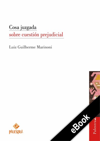 Cosa juzgada sobre cuestión prejudicial - cover