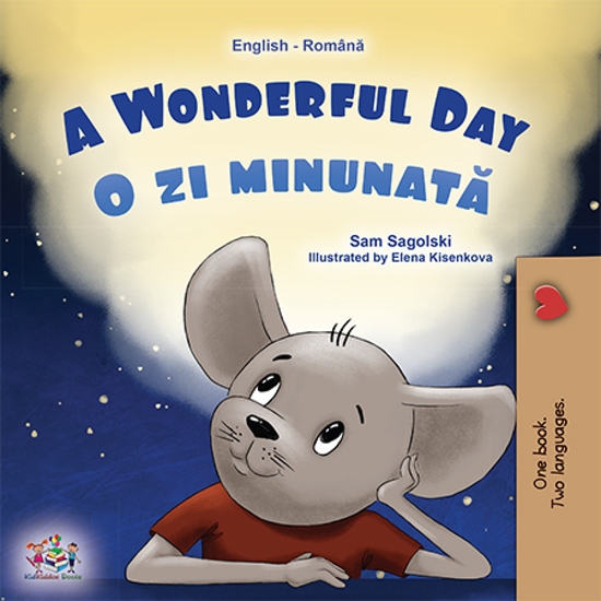 A Wonderful Day O zi minunată - English Romanian Bilingual Book for Children - cover