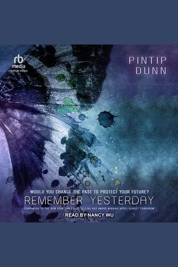 Remember Yesterday - cover