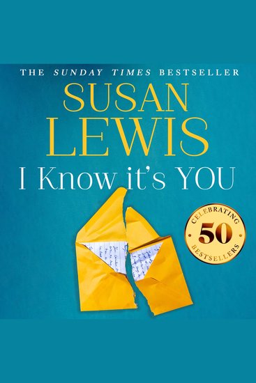 I Know It’s You: The gripping new thriller for 2023 from Sunday Times bestselling author - cover