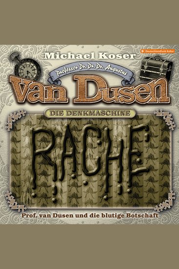 Professor van Dusen Folge 38: Professor van Dusen und die blutige Botschaft - cover