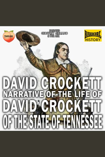 Narrative Of The Life David Crockett Of The State Of Tennessee - cover