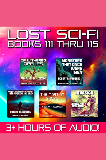 Lost Sci-Fi Books 111 thru 115 - cover