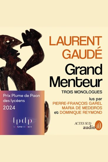 Grand menteur - Prix de la Plume de Paon des Lycéens 2024 - cover