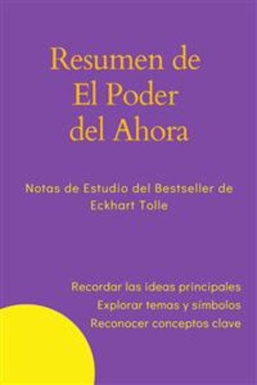 Resumen de El Poder del Ahora - cover