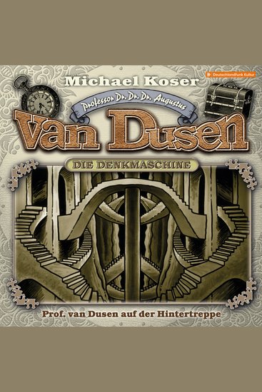 Professor van Dusen Folge 39: Professor van Dusen auf der Hintertreppe - cover