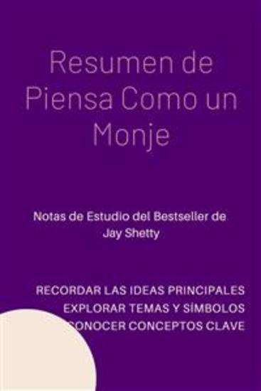 Resumen de Piensa Como un Monje - cover