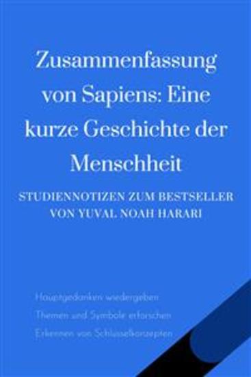 Zusammenfassung von Sapiens: Eine kurze Geschichte der Menschheit - cover