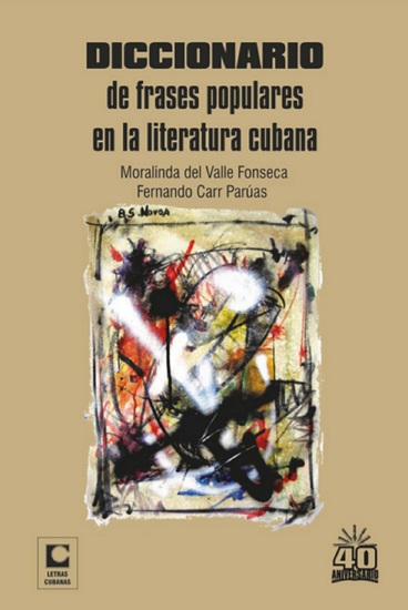 Diccionario de frases populares en la literatura cubana - cover