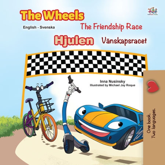 The Wheels Hjulen The Friendship Race Vänskapsracet - cover