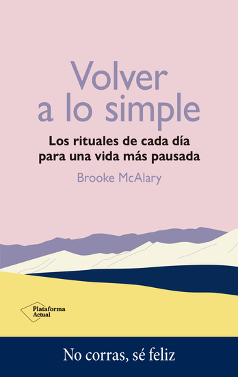 Volver a lo simple - cover