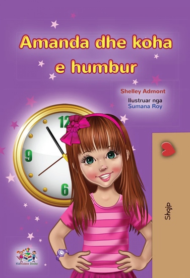 Amanda dhe koha e humbur - Amanda and the Lost Time - Albanian children's book - cover